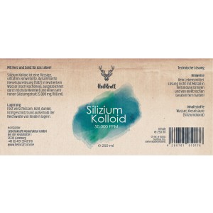 Heilkraft Silizium Kolloid 50.000ppm