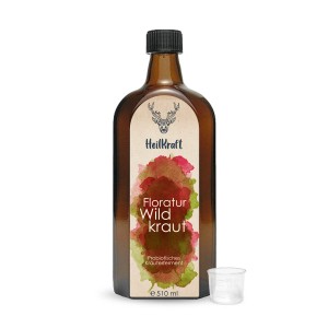 Heilkraft Floratur Wildkraut - Probiotisches 12-Kräuter-Ferment 510 ml