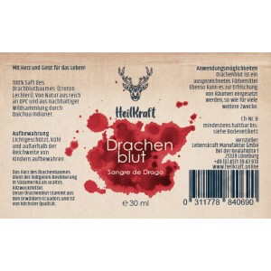 Heilkraft Drachenblut - Sangre de Drago