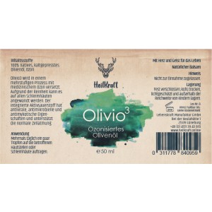 Heilkraft Olivio³ - Ozonisiertes Olivenöl