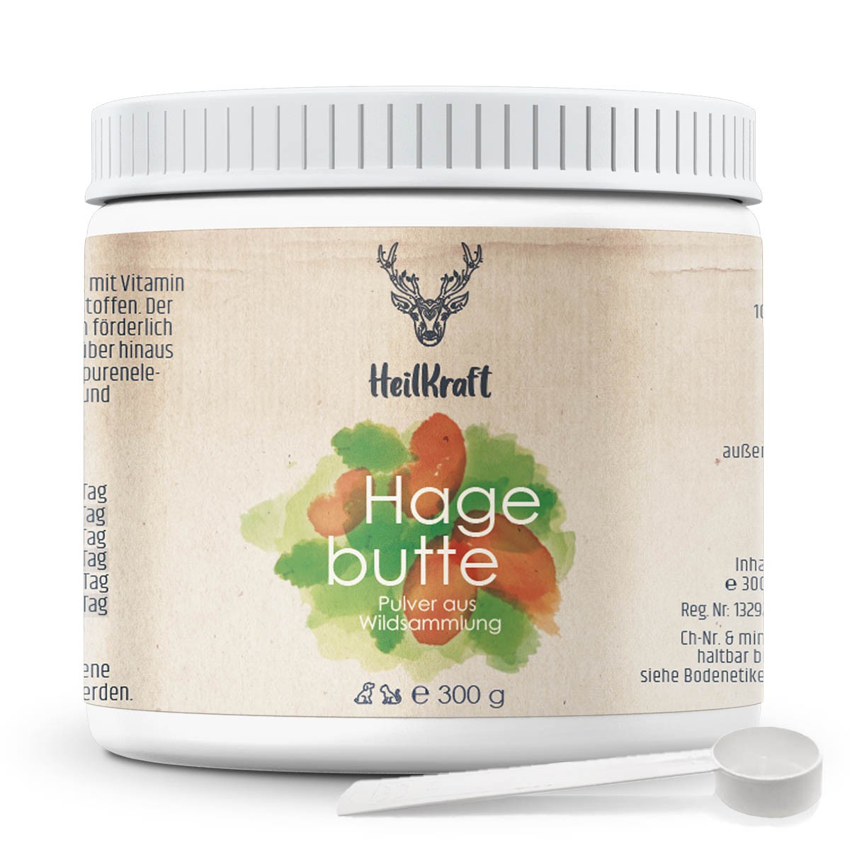 Heilkraft Hagebutten - Pulver aus Wildsa box