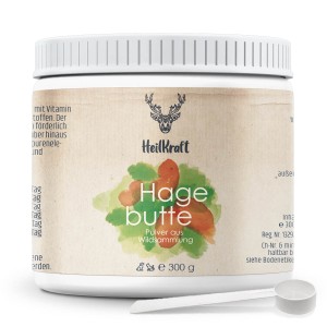 Heilkraft Hagebutten - Pulver aus Wildsammlung 280 g