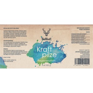 Heilkraft Kraftpilze Regeneration - Vitalpilz Synergetikum