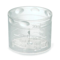 Messbecher mit Maßeinteilungen 20 ml