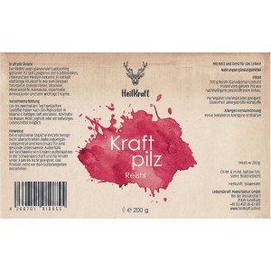 Heilkraft Kraftpilz Reishi - Vitalpilzpulver