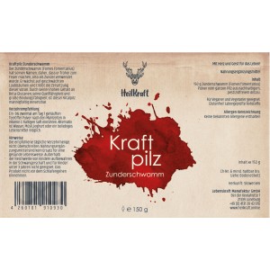 Heilkraft Kraftpilz Zunderschwamm - Vitalpilzpulver