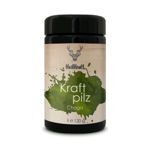 Heilkraft Kraftpilz Chaga - Vitalpilzpulver