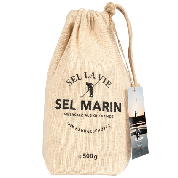 Sel la vie - Sel Marin 500 g. im Jutebeutel