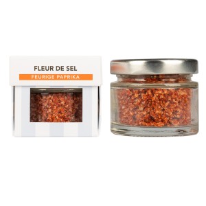 Bio Fleur de Sel mit Feuriger Paprika 30 g