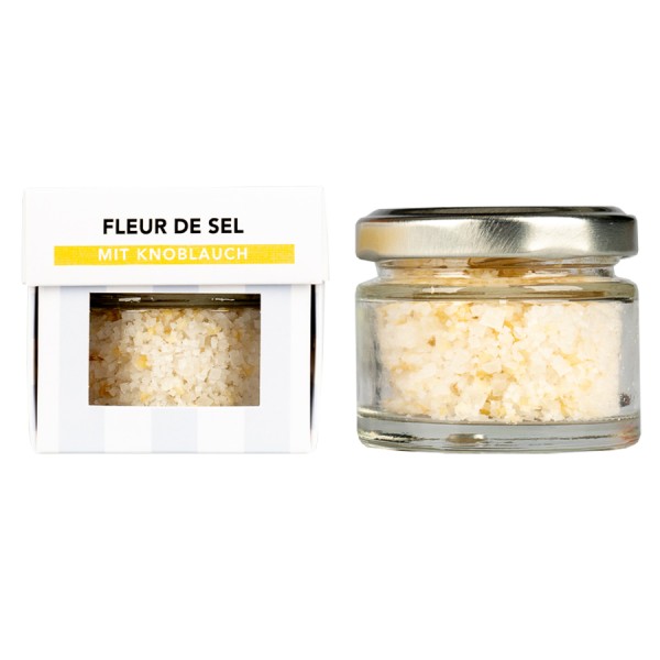 Bio Fleur de Sel mit Knoblauch 30 g