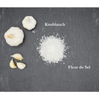 Bio Fleur de Sel mit Knoblauch 30 g
