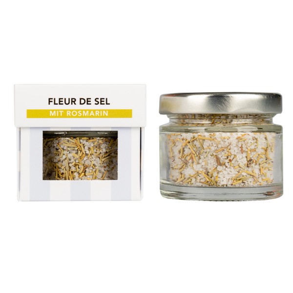 Bio Fleur de Sel mit Rosmarin 30 g