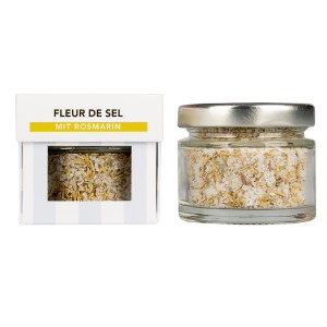 Bio Fleur de Sel mit Rosmarin 30 g