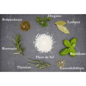 Bio Fleur de Sel mit Kräutern der Provence 30 g