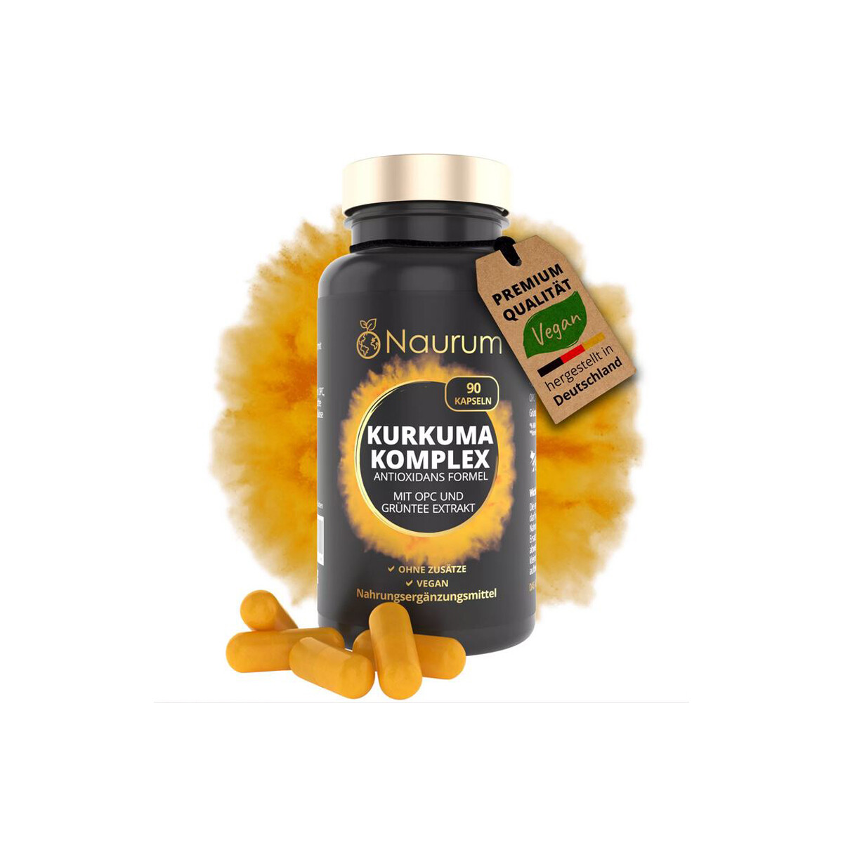 Naurum Kurkuma Komplex 90 Kapseln