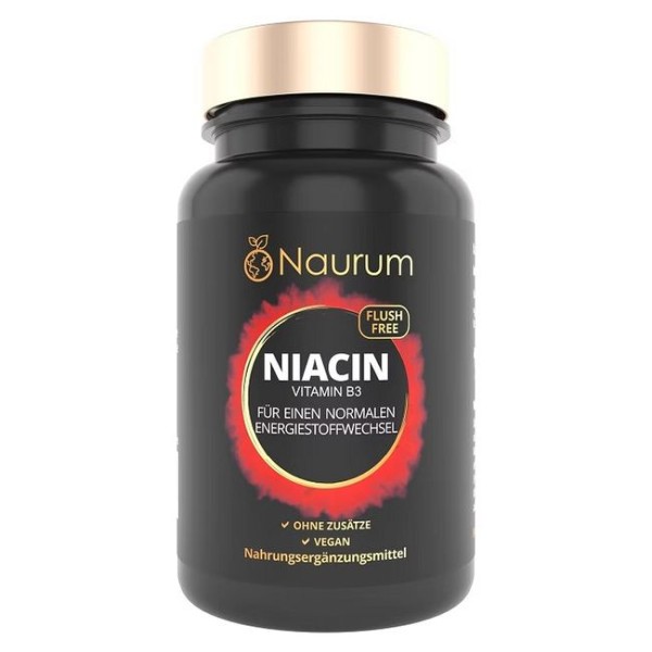 Naurum NIACIN - Vitamin B3 - Ohne Flush-Effekt
