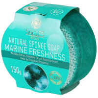 Saules Fabrika Schwammseife 150 g - Marine Freshness