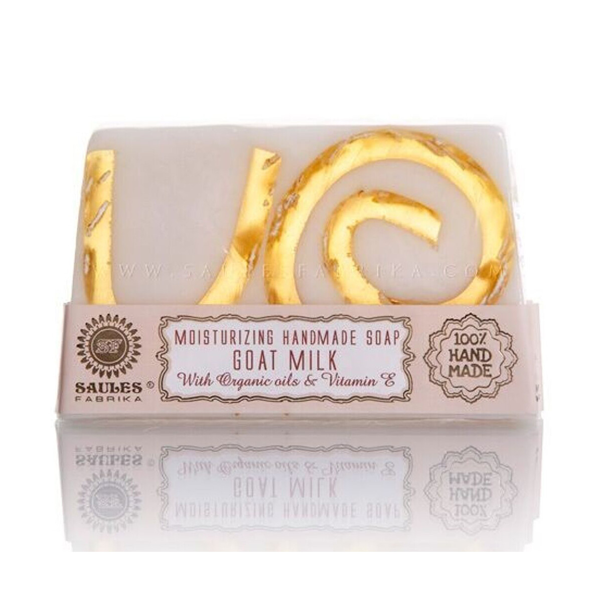 Saules Fabrika Seife 80g - Goat Milk box