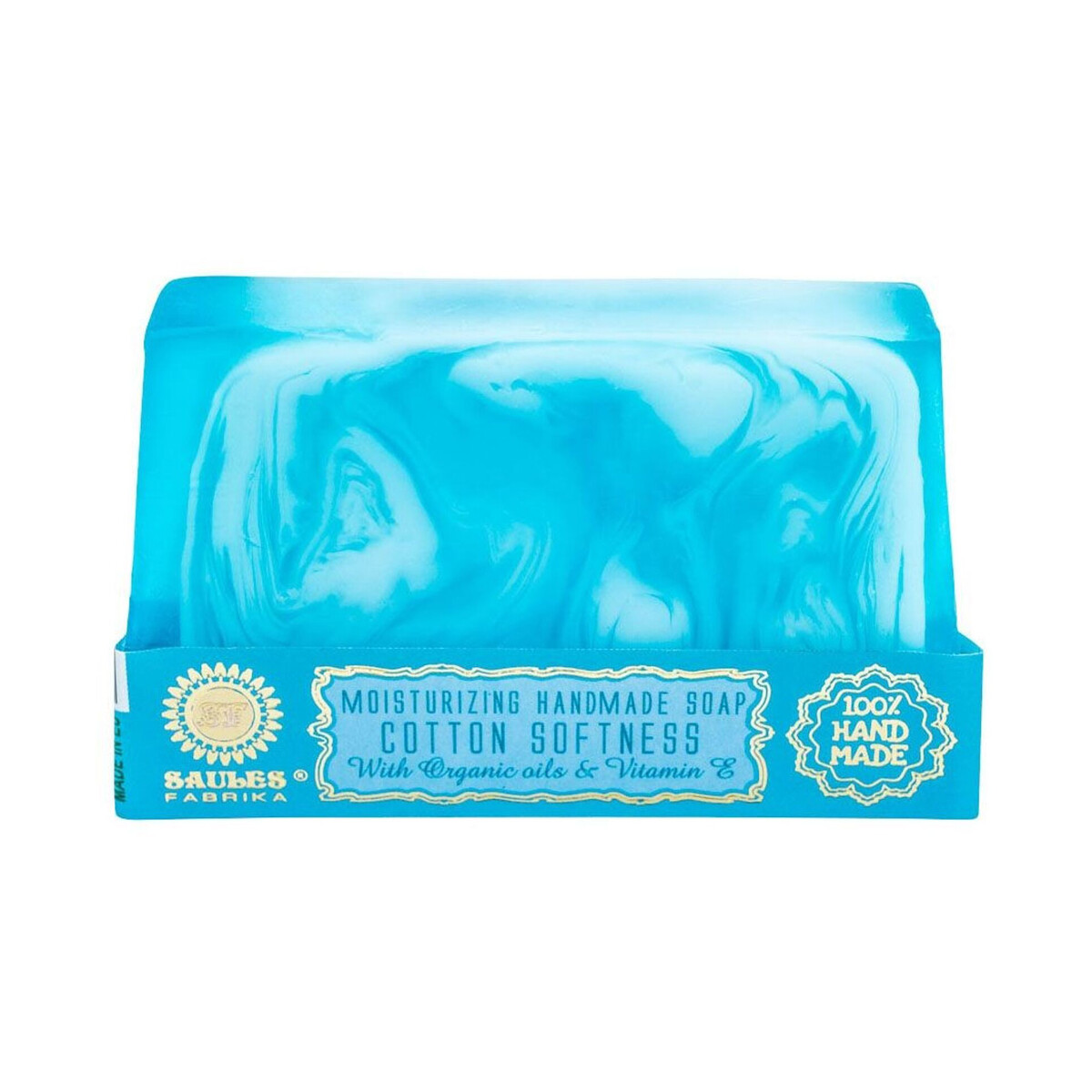 Saules Fabrika Seife 80g - Cotton Softne box