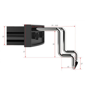 Mitras Lightbar 2 - Actinic 40 cm, für Becken 39 - 50 cm, max. 23,5 W