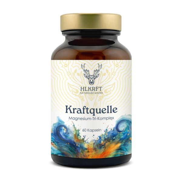 Heilkraft Magnesium-Tri-Komplex – Kraftquelle 60 Kapseln