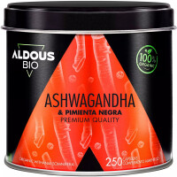 Aldous Bio Ashwagandha mit Bio-Schwarzpfeffer 250 Kapseln