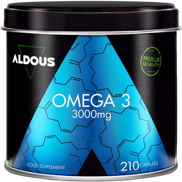 Aldous Bio Omega-3-Kapseln 3000 mg - 210 Kapseln