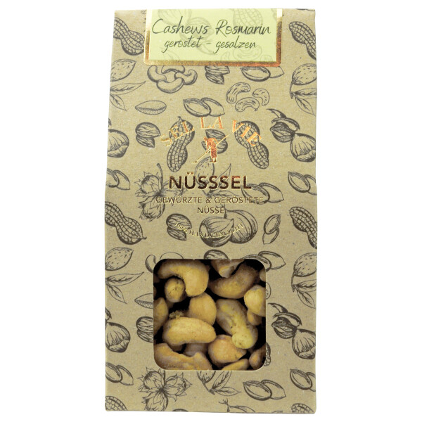 Sel La Vie Nüssel - Cashews Rosmarin geröstet & gesalzen 125 g
