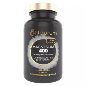 Naurum Magnesium 400 - premium-magnesium 120 Kapseln