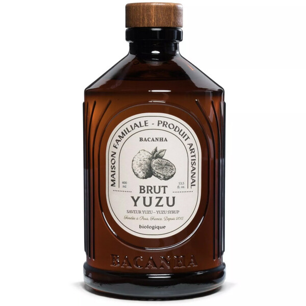 Bacanha Bio Yuzu Sirup 400 ml