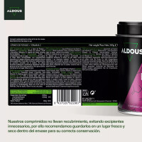 Aldous Bio Kaliumcitrat 3705 mg mit 80 mg Vitamin C Aldous - 250 Tabletten