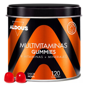 Aldous Bio Multivitamine Brombeergeschmack - 120 Gummibärchen