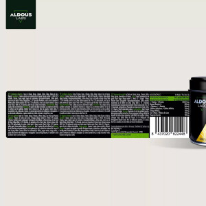 Aldous Bio Nootropikum Ginkgo Biloba Löwenmähne Koffein - 80 Kapseln