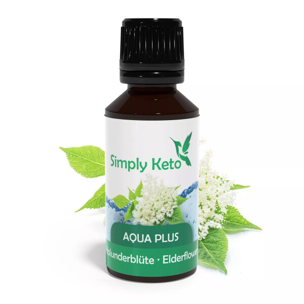 Simply Keto Aqua Plus Holunderblüte 30 ml