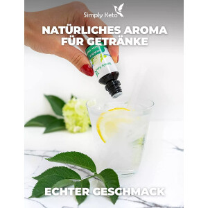 Simply Keto Aqua Plus Holunderblüte 30 ml