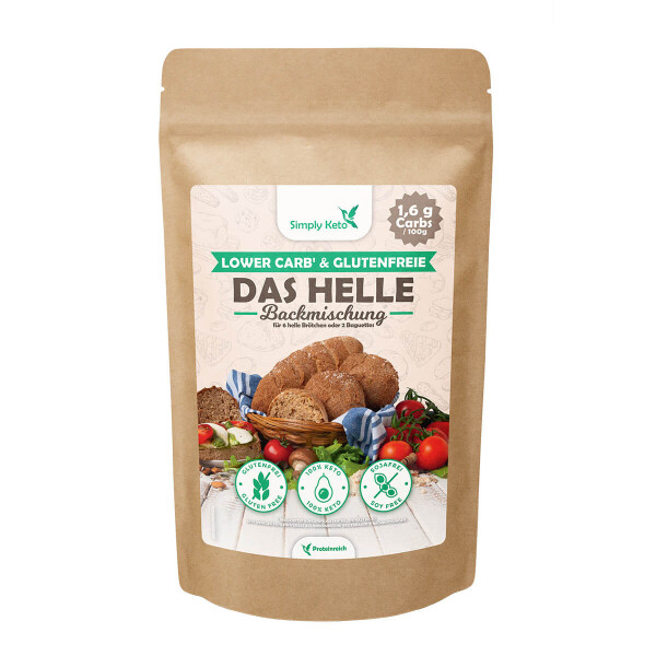Simply Keto Die Helle Backmischung 260g