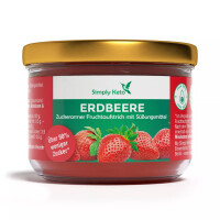 Simply Keto Erdbeer Fruchtaufstrich mit Erythrit 230g