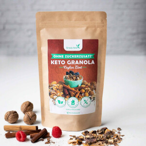 Simply Keto Granola ZIMT-Knusper-Müsli 500g