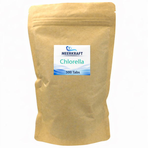 Meerkraft Bio Chlorella Tabletten  500 Stück