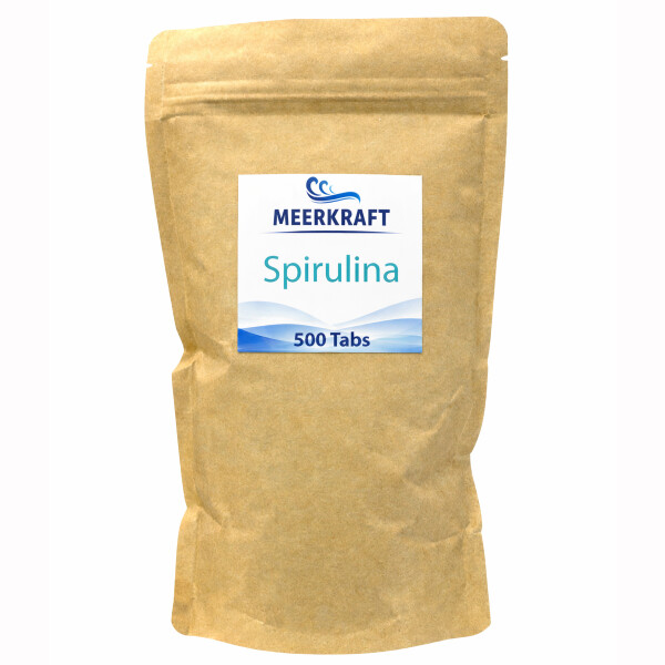 Meerkraft Bio Spirulina Tabletten  500 Stück