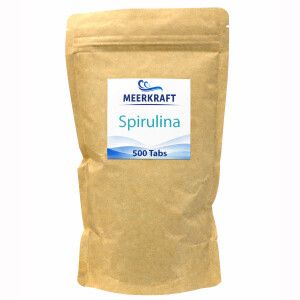 Meerkraft Bio Spirulina Tabletten  500 Stück