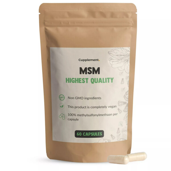 Cupplement – MSM-Kapseln 60 Kapseln