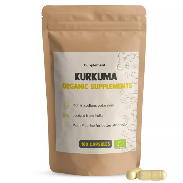 Cupplement – ​​Kurkuma / Piperin 80 Kapseln