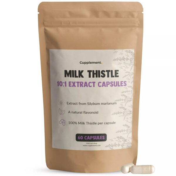 Cupplement – Mariendistelextrakt 500 mg Kapseln