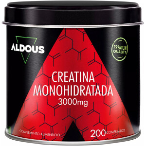 Aldous Bio Kreatin-Monohydrat 3000 mg 200 Tabletten