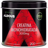 Aldous Bio Kreatin-Monohydrat 3000 mg 200 Tabletten