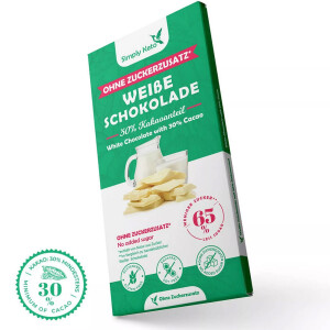 Simply Keto Zuckerreduzierte Weiße Schokolade 100g