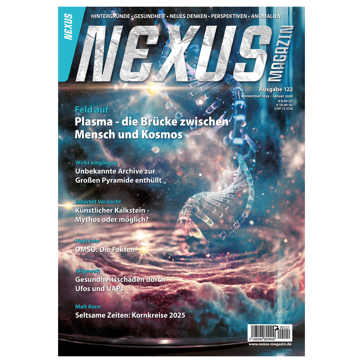 NEXUS-Magazin Ausgabe 122 Dezember 2025/ box