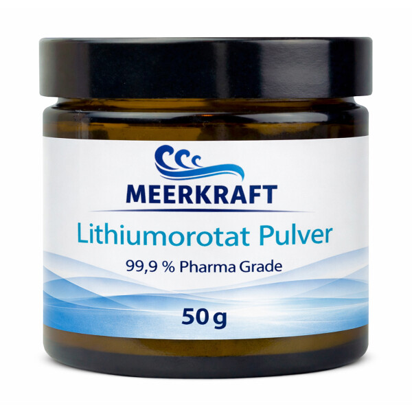 Meerkraft Lithium Orotat 99,9% Pharma Grade 50 g