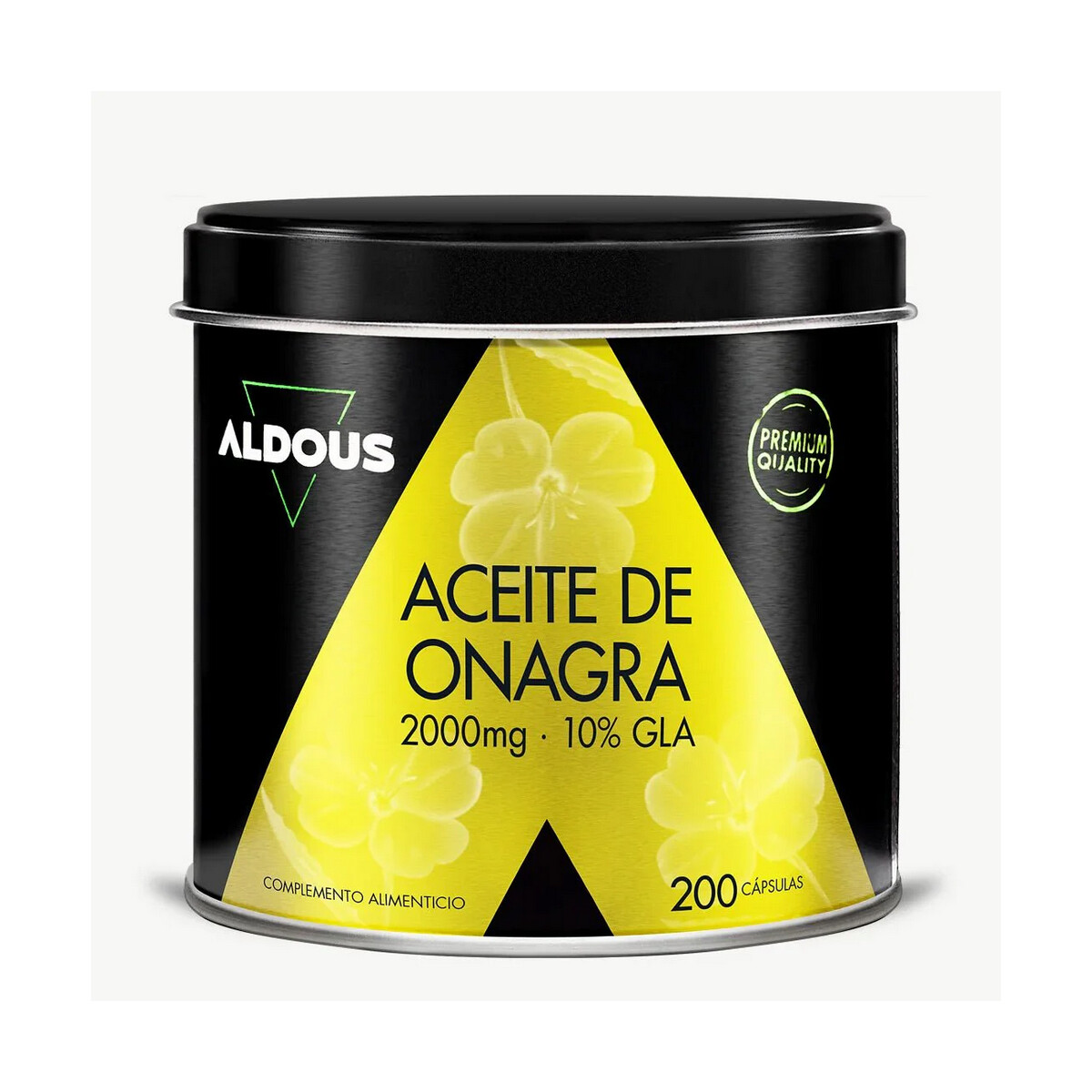 Aldous Bio Nachtkerzenölperlen 2000 mg - 200 Kapseln